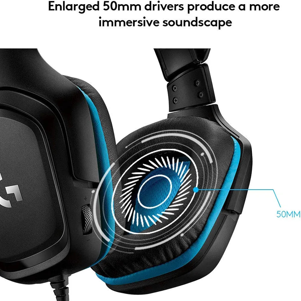 Logitech G431 with 7.1 Surround Sound Gaming Headset