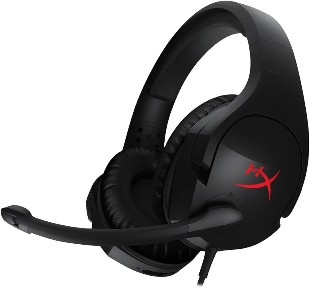 HyperX Cloud Stinger Gaming Wired On Ear Headphones with Mic, DTS Headpone:X - Black Gaming Headset