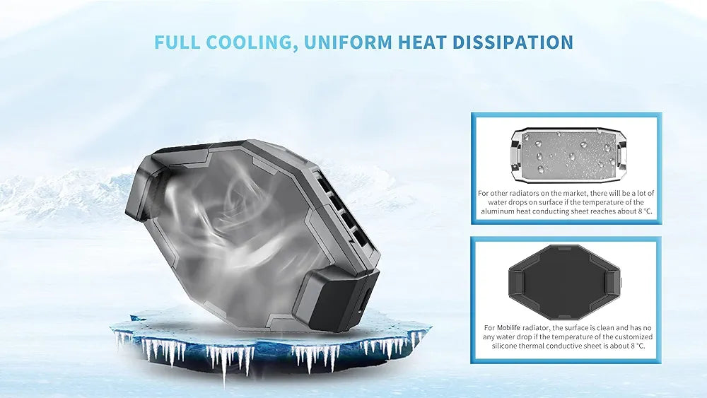 Mobilife Mobile Cooler, Phone Cooler for Gaming