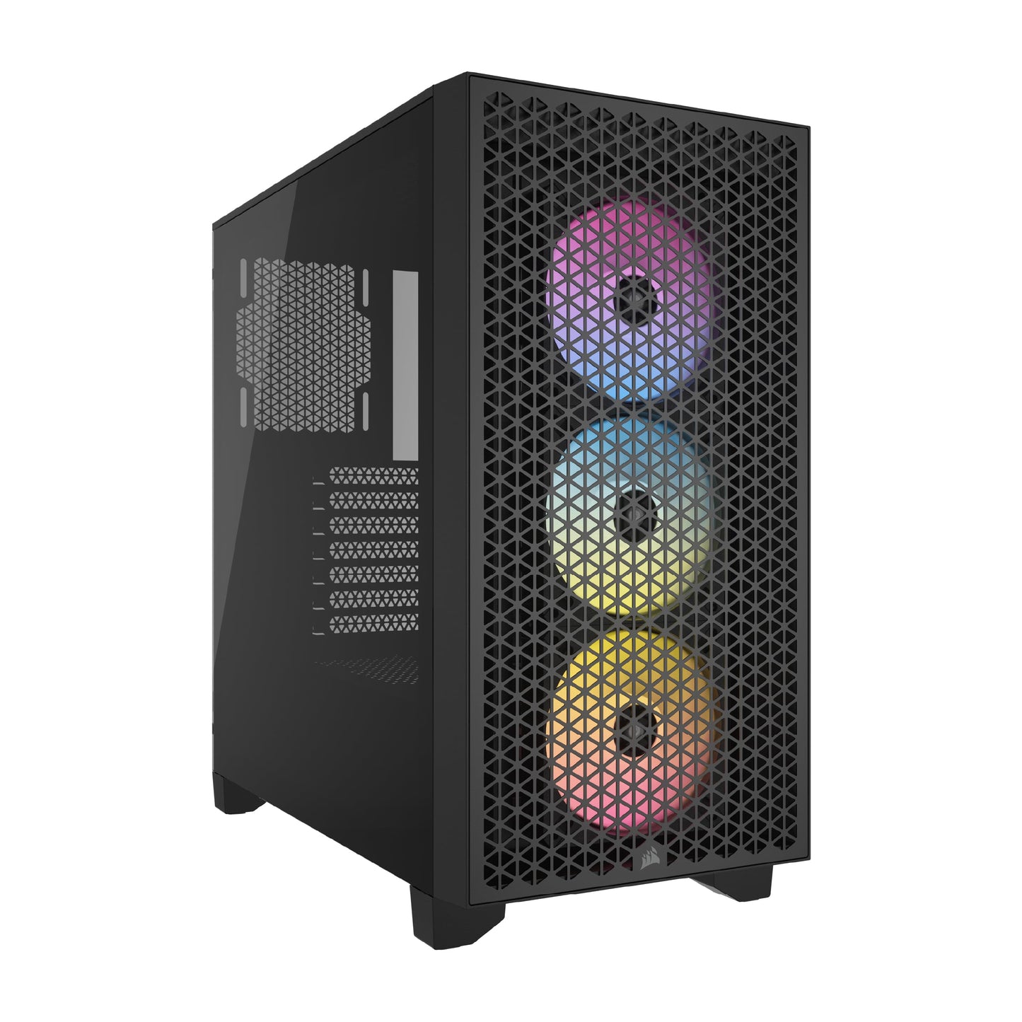 3000D Airflow Tempered Glass Mid-Tower, Black, SI Edition