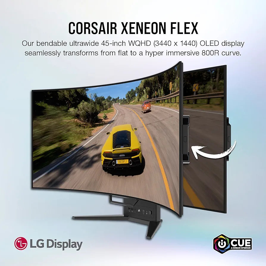 CORSAIR XENEON FLEX 45WQHD240 45-Inch Bendable Gaming Monitor-CM-9030001-PE (R-41274895)