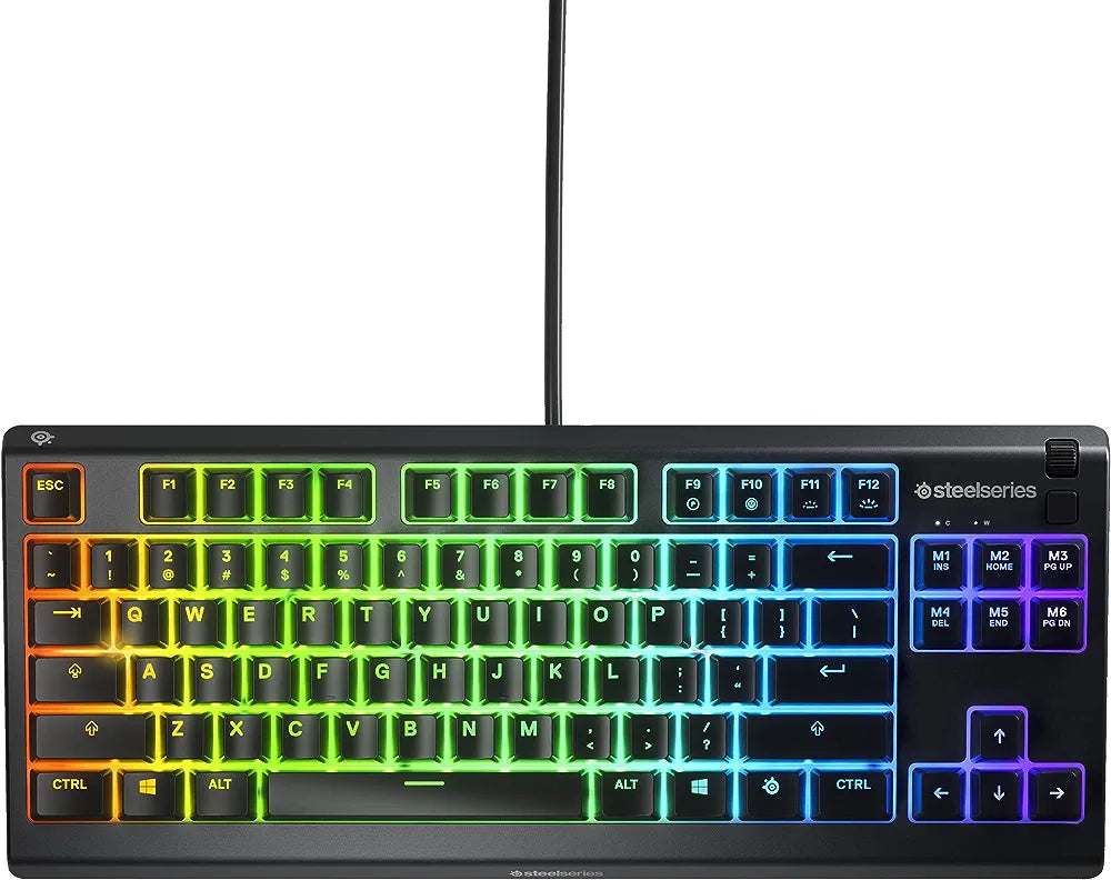 SteelSeries Apex 3 Tkl - RGB USB Gaming Keyboard