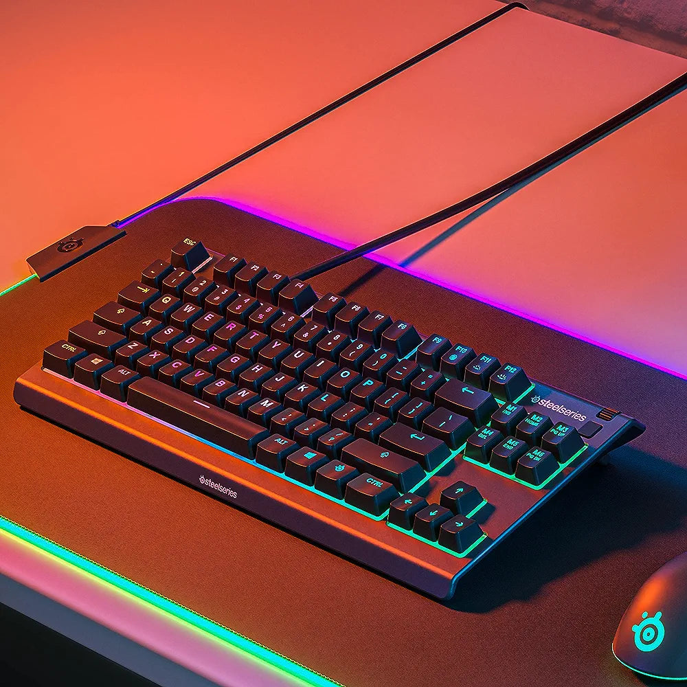 SteelSeries Apex 3 Tkl - RGB USB Gaming Keyboard